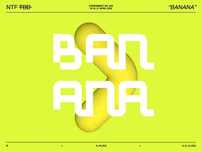 New Typeface Experiment N°002 3d 3d animation experiment font font design illustration lettering type design type designer typography