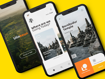 Fake Project - Ulinkeun app design ui ux