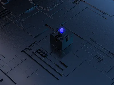 C4D design ui vector