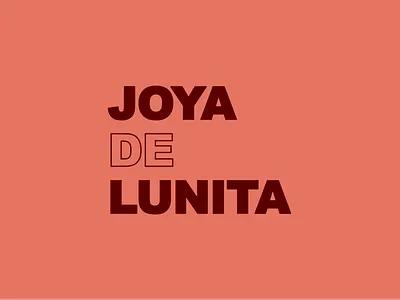 Joya de Lunita branding logo logotype personal brand personal logo