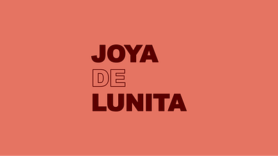 Joya de Lunita branding logo logotype personal brand personal logo