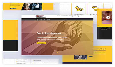 ASU Peer-to-Peer design ui ux web