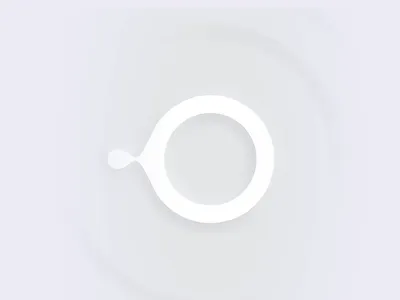 Natural AI logo animation 3d animation animations branding c4d circle clean graphic illustration logo minimal minimalistic minimalistic art motion round simple splash white