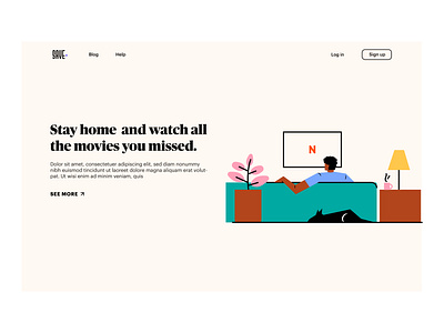 Stay Home Stay Safe design designer digital graphic graphicdesigner illustration minimal ui web website