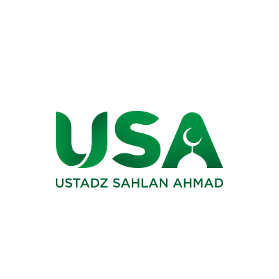 USA LOGO design green logo moeslim mosque