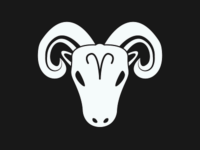 the Zodiac Sign / Aries branding design horoscope icon logo sign ui ux vector zodiac