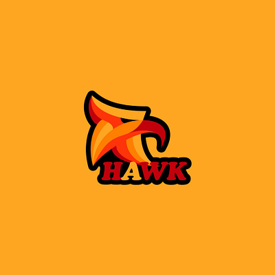 Hawk Shape Logo Concept design illustrator logo logodesign vector