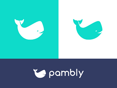 Whale - logo agency animal branding logo marketing minimal moby dick sperm whale whale