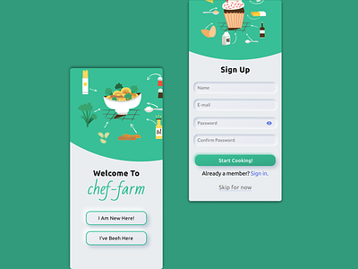 SIGN UP app app design daily 100 challenge dailychallenge dailyui design illustration ui ux vector