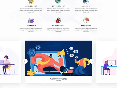 Zohar - Multi-Purpose Elementor WordPress Theme business consulting corporate illustration landing theme ui webdesign website wordpress