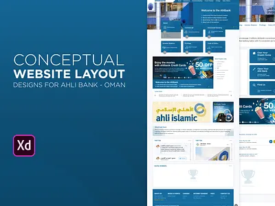 Conceptual Web Layout Design banking banking app bankingapp web web design web layout web layouts webdesign website website concept website design websites