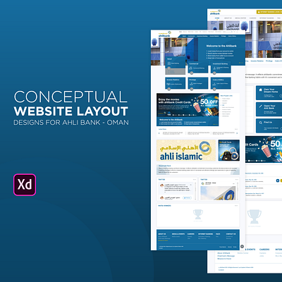 Conceptual Web Layout Design banking banking app bankingapp web web design web layout web layouts webdesign website website concept website design websites