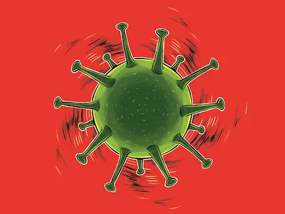 Corona virus 2020 bo danique bodanique corona corona virus coronavirus design earth illustration