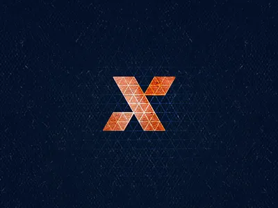 X1 30daychallenge 36daysoftype aletteraday design dz isometric logo monogram typogaphy x
