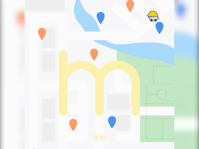 Map x @inkvid animation animation 2d animation design challenge custom type illustration map maps quarantine typography