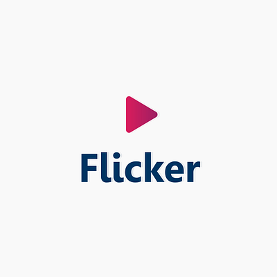 Flicker - Blogger Channel Logo adobe illustrator branding design icon illustration logo