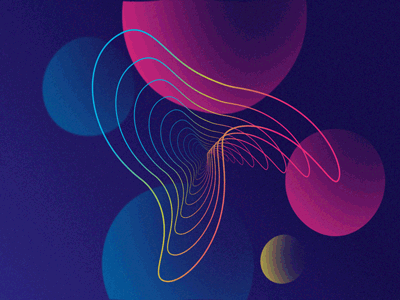 I only dream in gradient motion design