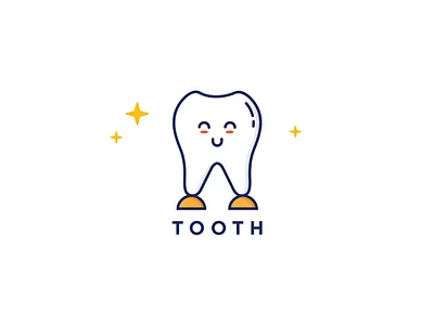 Tooth icon logo illustration design illustration logo logo brand cartoon illustration logo illustration logomaker