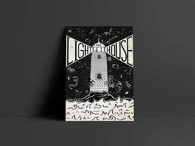 The Lighthouse Poster cinema design film poster film poster design graphic design illustration poster poster art poster design print