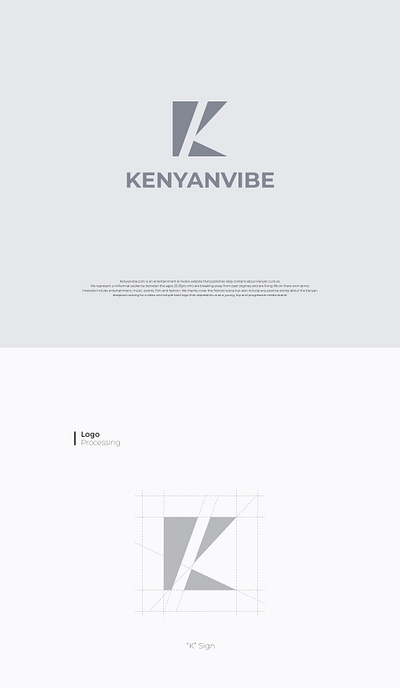 Kenyanvibe brand design identity logo logodesign logotype typography