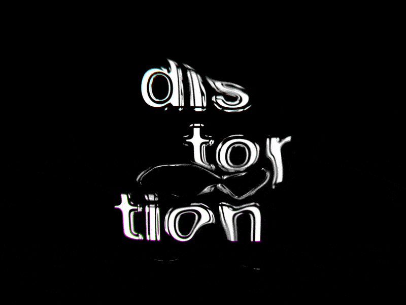 DISTORTION aftereffects animation blackandwhite design distorted distortion effect liquid liquid motion liquify metalic motion design motion graphic motion graphics motiongraphics text typography