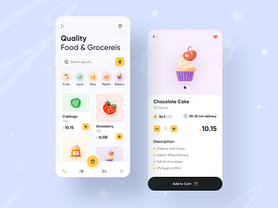 Grocery Store App 🔥🔥 best design best designer best logo corporate agency illustration creative design design dribbble best shot ios android interface landing page design minimal minimal clean new trend mobile app design mobile design mobile ui modern design popular design popular shot popular trending graphics trending design uxdesign