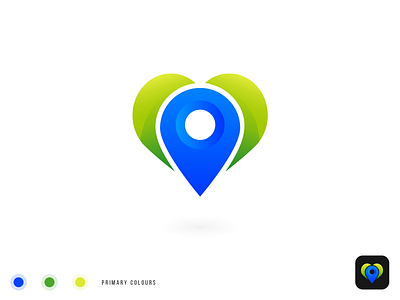 Health Care Point Logo Concept app icon brand identity branding colorful graphic design health care healthcare icon illustration location logo logo design logos mark point vector