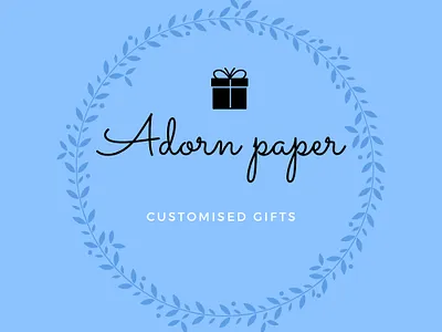 Adorn paper-where you can order your own personalised gifts app design icon illustration instagram logo web