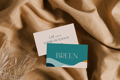Breen Hotel | Business Cards abstract pattern brand design brand identity branding branding design business card collateral design hotel branding organic shapes