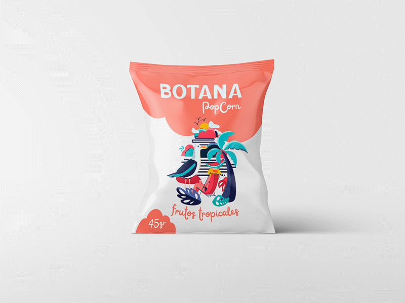 Botana Packaging branding design design studio graphic design packaging vector