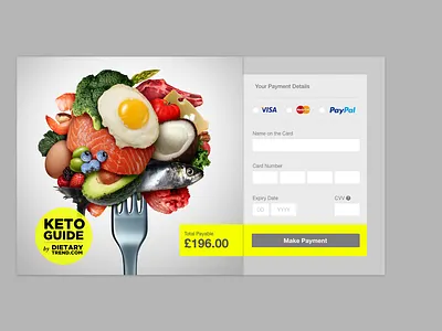 Credit Card Checkout Form - Fast Checkout UI credit card form credit card payment daily 100 challenge daily ui daily ui 002 daily ui challenge sketch ui user interface