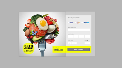 Credit Card Checkout Form - Fast Checkout UI credit card form credit card payment daily 100 challenge daily ui daily ui 002 daily ui challenge sketch ui user interface