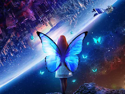 Surrealistic Dream illustration mix photobashing photoshop