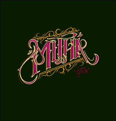 just call MITHA branding byafamacreate design hand drawn hand lettering handlettering icon illustration illustrator lettering lettering artist lettering challenge lettering logo logo photoshop type typography vector