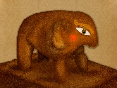 The Elephant's Tomb andalusia animal character characterdesign design drawing elephant empire god graphic history illustration necropolis roman rome spain stone texture vector