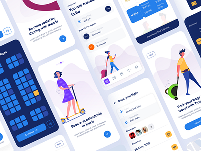 TrueGo Travel App UI Kit android app design freelance ios material design matloob mehrab mobile mohd matloob saas design travel app ui design ui designer uix designer ux design web design