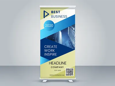 ROLL UP BANNER DESIGN ads banner banners brand brand design brand identity branding corporate branding corporate identity corporate logo design design logo design redesign restaurant restaurant branding rollup banner rollup banner design