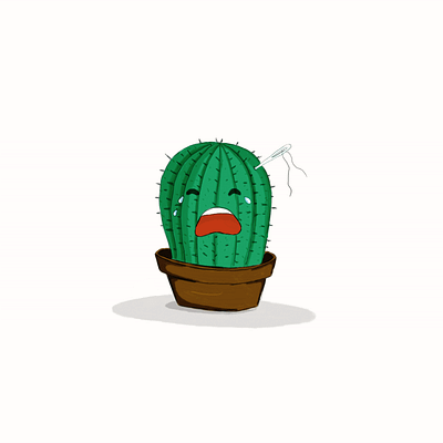 Sad cactus 2d character cactus design digital illustration digitalart drawing illustration illustrator procreate