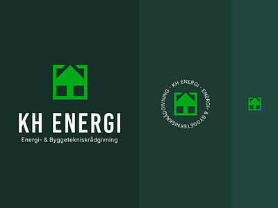 KH ENERGY - Responsive logo arrow brand branding home house identity logo design logos responsive responsive logo