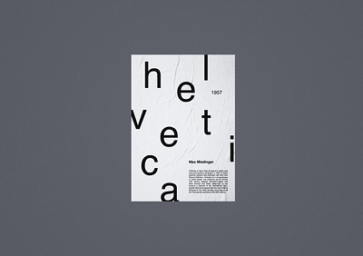 Helvetica Type Specimen black design font helvetica illustrator minimal poster sans serif specimen type typeface typographic typography vector white