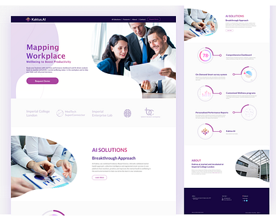 landing page design illustration landingpage layout ui uidesign ux visual design