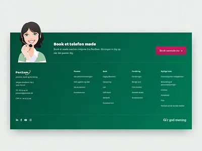 PenSam Exploration - Footers explortation footer footer design footer menu footers navigation