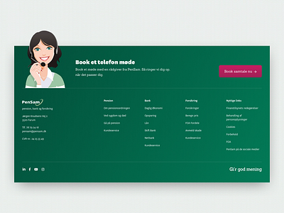 PenSam Exploration - Footers explortation footer footer design footer menu footers navigation