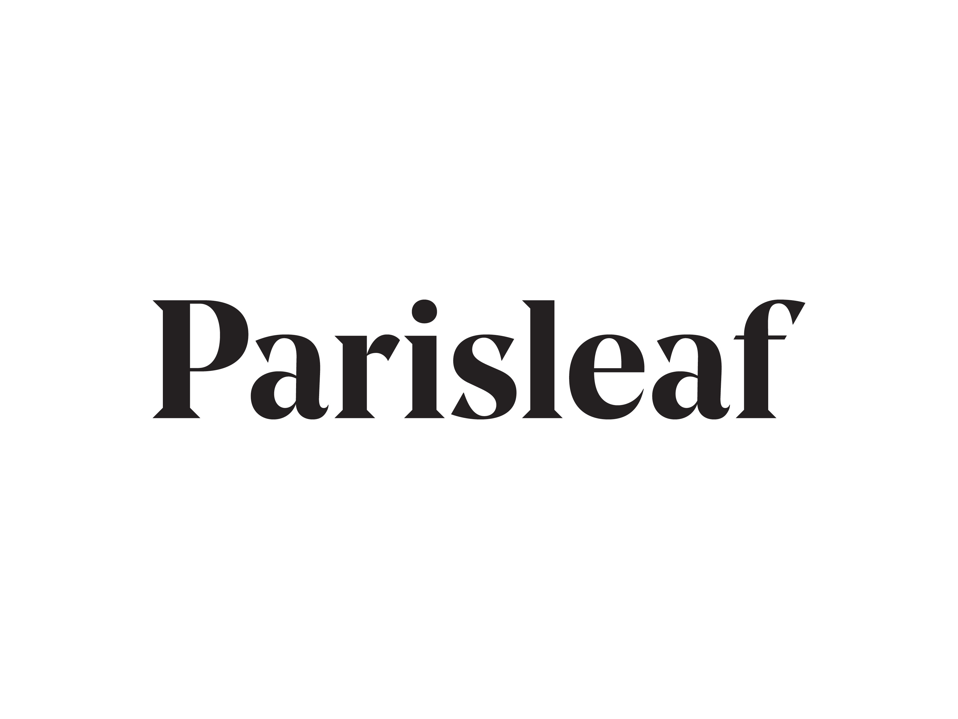 Example of Parisleaf Logotype