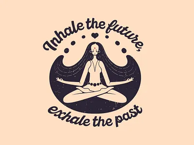 illustration for a yoga center art cartoon design flat illustration illustrator vector yoga yoga pose yoga studio