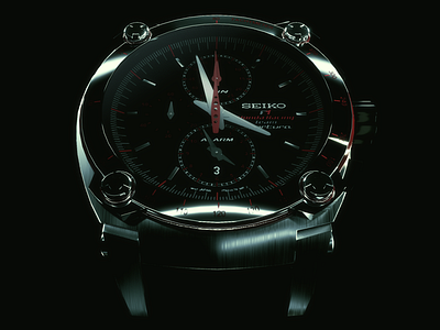 Seiko watch Render 3d c4d cinema 4d octane octane render product rendering seiko watch