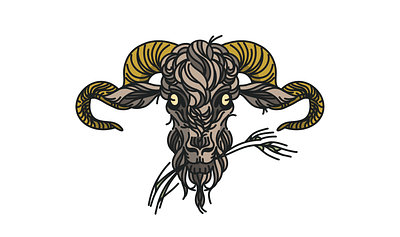 GOAT dailyui design digital illustration ipadpro procreate vector