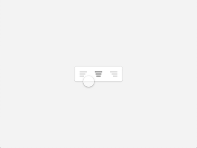 Alignment Button Animation animation design micro interaction productdesign ui