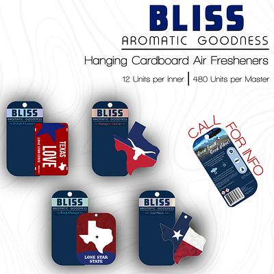 Texas Air Freshener Presentation affinitydesigner design illustration presentation product texas