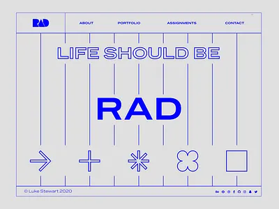 New Portfolio Site brutal brutalism brutalist brutalist design portfolio rad ui ui ux ui design uidesign uiux ux ux ui ux design uxdesign uxui websafe website